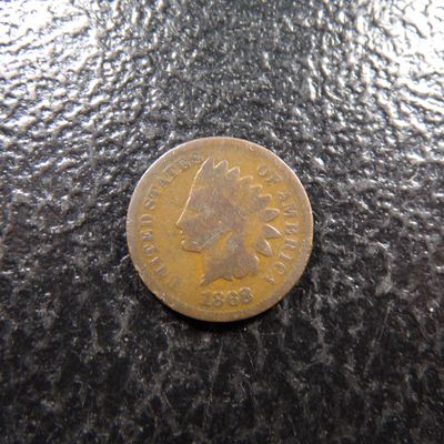 1868 RARE DATE INDIAN HEAD CENT