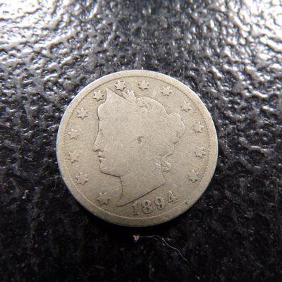 1894 LIBERTY HEAD V NICKEL