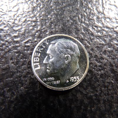 1955 ROOSEVELT SILVER PROOF DIME