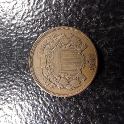 1867 TWO CENT PIECE