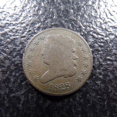 1828 CLASSIC HEAD HALF CENT