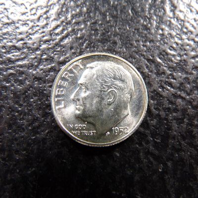 1952 ROOSEVELT SILVER PROOF DIME