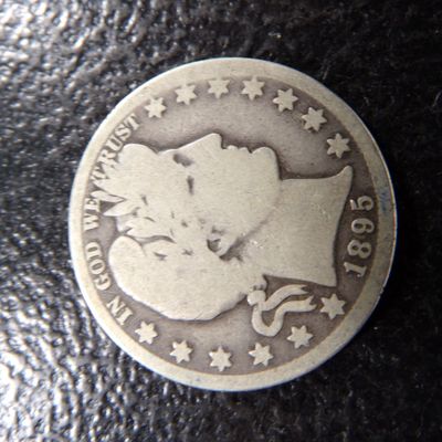 1895-O BARBER SILVER HALF DOLLAR