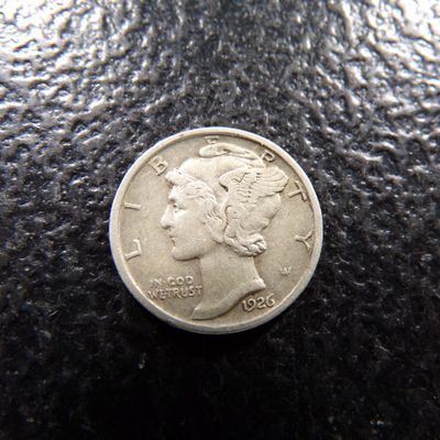 1926-D RARE DATE MERCURY SILVER DIME
