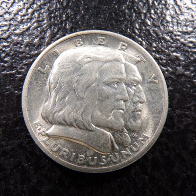 1936 HIGH GRADE LONG ISLAND SILVER HALF DOLLAR