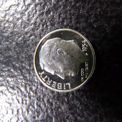 1954 ROOSEVELT SILVER PROOF DIME