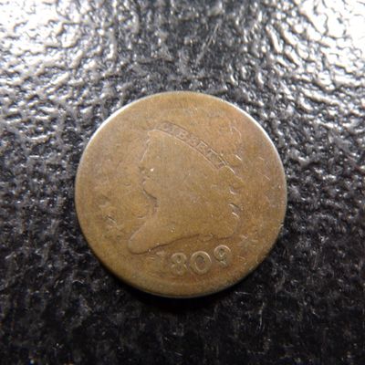 1809 CLASSIC HEAD HALF CENT