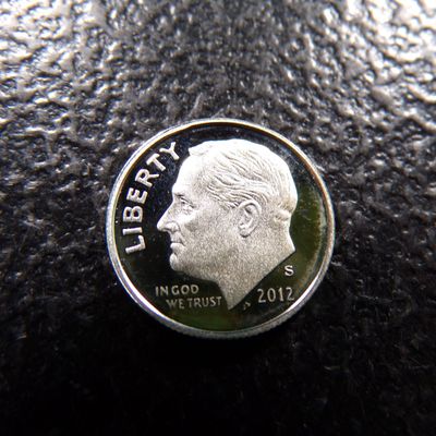 2012-S ROOSEVELT SILVER PROOF DIME