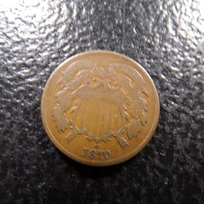1870 TWO CENT PIECE