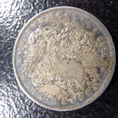 1889-O MORGAN SILVER DOLLAR