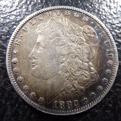 1882 MORGAN SILVER DOLLAR