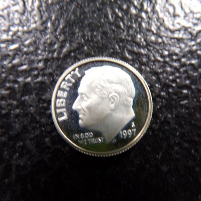 1997-S ROOSEVELT SILVER PROOF DIME
