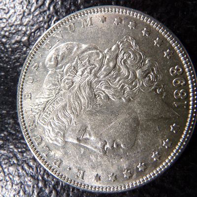 1898 MORGAN SILVER DOLLAR