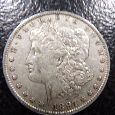 1897 MORGAN SILVER DOLLAR