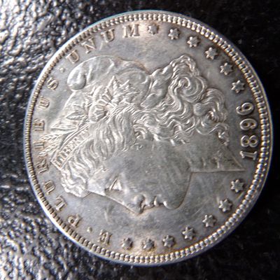 1896 MORGAN SILVER DOLLAR