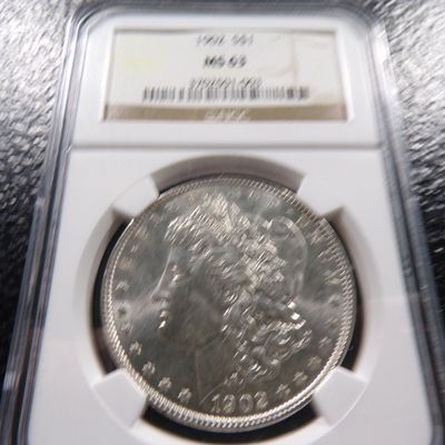 1902 NGC MS63 MORGAN SILVER DOLLAR
