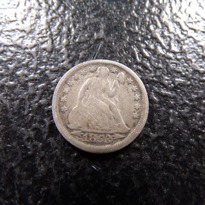 1853 SEATED LIBERTY SILVER DIME