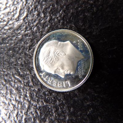 2000-S ROOSEVELT SILVER PROOF DIME