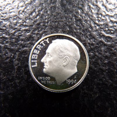 1994-S ROOSEVELT SILVER PROOF DIME