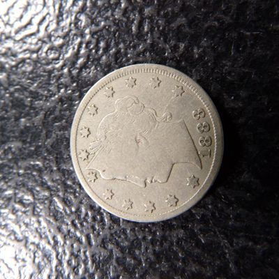1888 LIBERTY HEAD V NICKEL