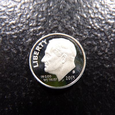 2015-S ROOSEVELT SILVER PROOF DIME