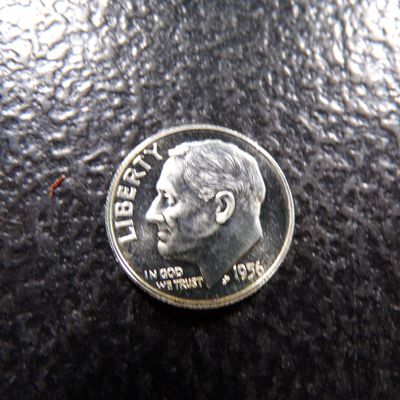 1956 ROOSEVELT SILVER PROOF DIME