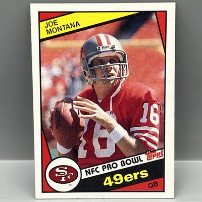 Sale Photo Thumbnail #55: 1984 Topps Joe Montana #358