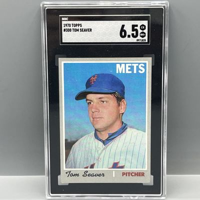 Sale Photo Thumbnail #88: 1970 Topps Tom Seaver #300 SGC EX-NM+ 6.5