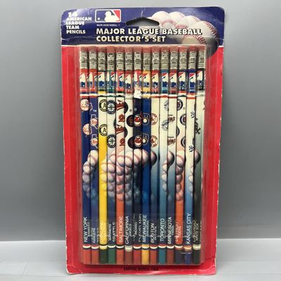 Sale Photo Thumbnail #185: 1993 MLB Baseball Sealed Collector's Series Pencil Set