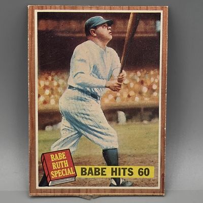 Sale Photo Thumbnail #190: 1962 Topps Babe Ruth #139 HOF - Sharp