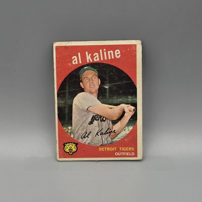 Sale Photo Thumbnail #132: 1959 Topps Al Kaline #360 HOF