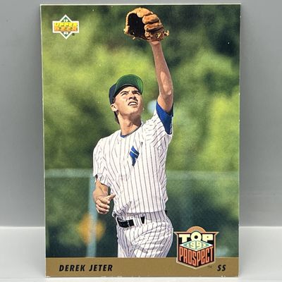Sale Photo Thumbnail #16: 1993 Upper Deck Derek Jeter RC #449
