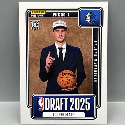Sale Photo Thumbnail #40: 2025-26 Panini Instant Cooper Flagg RC #/68,380