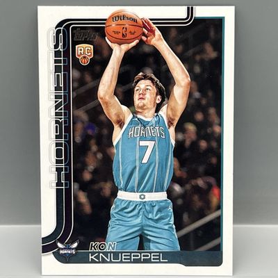 Sale Photo Thumbnail #173: 2025 Topps Kon Knueppel RC #204