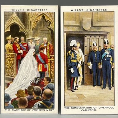 Sale Photo Thumbnail #45: 1935 Will's The Reign of H.M. King George V #15 & #19