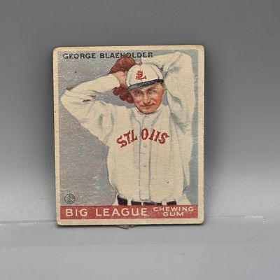 Sale Photo Thumbnail #114: 1933 Goudey George Blaeholder #16 Low Number