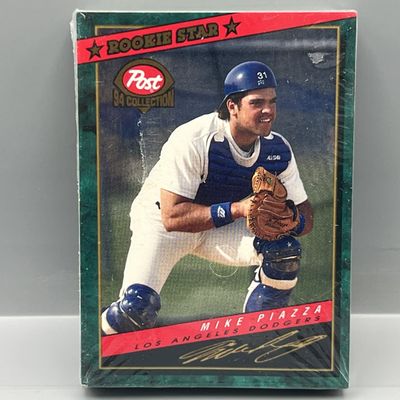 Sale Photo Thumbnail #73: 1994 Post Baseball Rookie Star Factory Sealed 30 Card Set W/ Mike Piazza