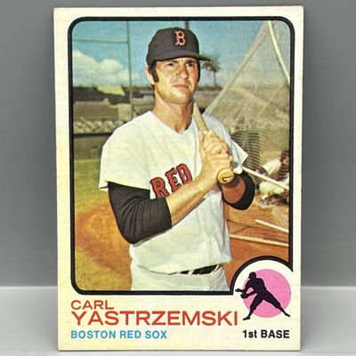 Sale Photo Thumbnail #161: 1973 Topps Carl Yastrzemski #245