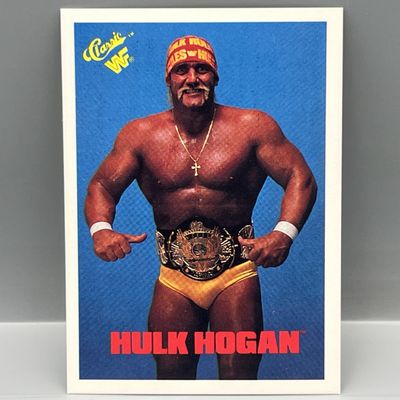 Sale Photo Thumbnail #167: 1990 Classic WWF Hulk Hogan #1