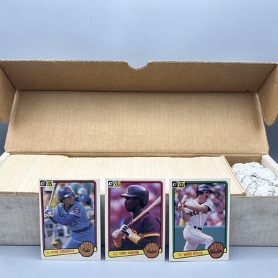 Sale Photo Thumbnail #28: 1983 Donruss Baseball Complete Set W/ Ryne Sandberg RC, Tony Gwynn RC, & Wade Boggs RC