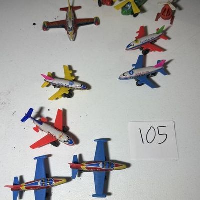 Die-Cast & Plastic Toy Planes Collection