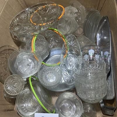 Pressed Glassware, Kitchenware & Serverware
