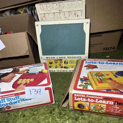 Fisher Price and Mattel Educational Toys