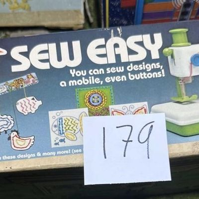 Romper Room "Sew Easy" Toy Sewing Machine Kit