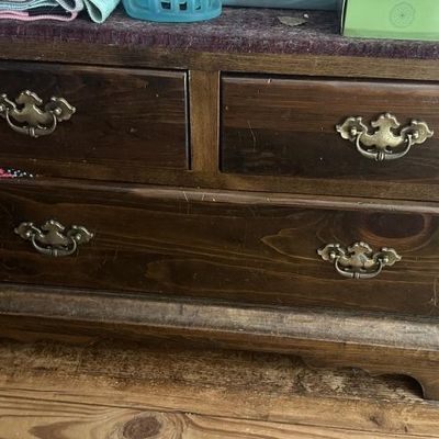 Colonial Style Commode Accent Chest