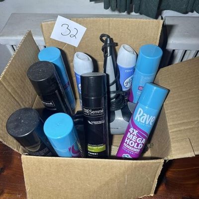 Box Of Hair Care Products