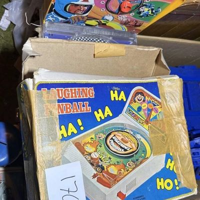 Vintage Tabletop Pinball Game Pair