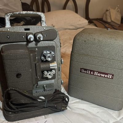 Bell & Howell 8mm Movie Projector with Hard Case