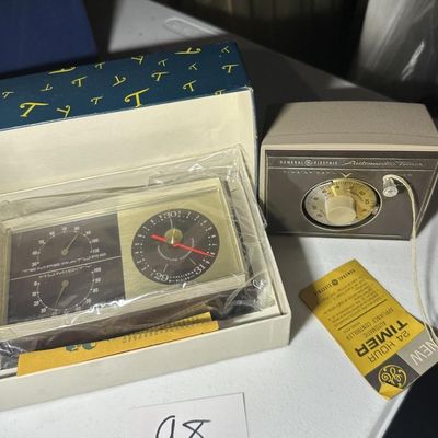 NOS MCM Springfield Weather Station & GE Timer