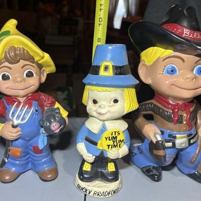 Kitsch Figurines & 1970s Advertising Mascot